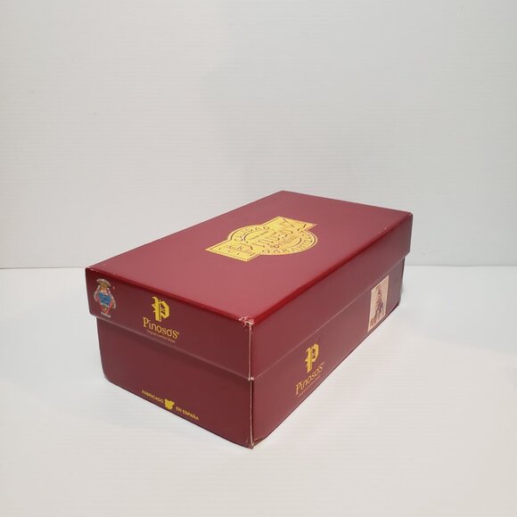 5054 Black Leather Pinosos Comfort Men’s Lace up Shoes - FCM24 - Picture 12 of 13